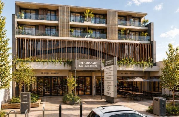 Alternative design idea for the former Commonwealth Bank building
