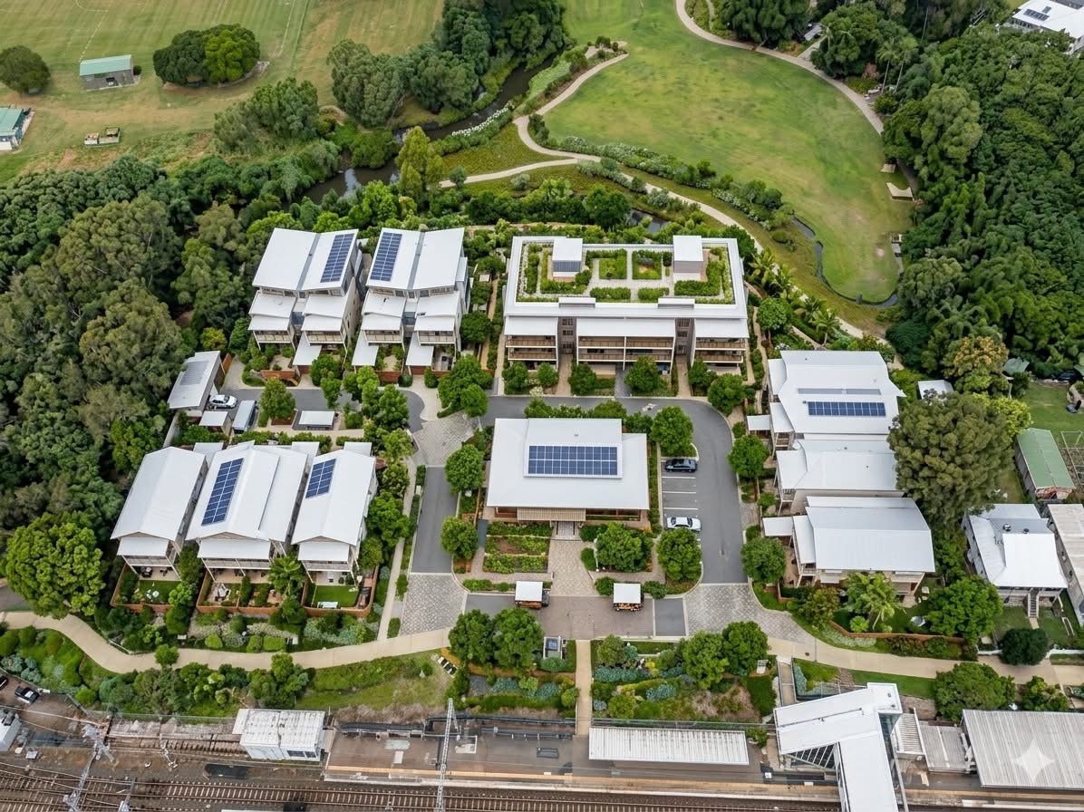 Design idea for the former Gasworks site